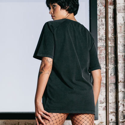 PRINCIPLE OF PLEASURE TEE - WASHED BLACK